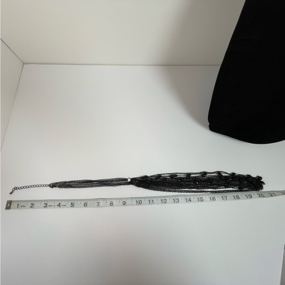 Back Multi-Layered Long Necklace - Picture 3 of 4